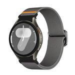 Kalebol Button Elastic Nylon Watch Band, For Samsung Galaxy Watch 5 Pro / 6 / 7