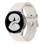Kalebol Metal Pin Buckle Silicone Watch Band, For Samsung Galaxy Watch 7 / 6 / 5 / 4
