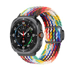 Kalebol Braided Loop Magnetic Black Buckle Watch Band, For Samsung Galaxy Watch Ultra 47mm / Ultra 2025