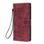 Mandala Embossed Retro Frosted Leather Phone Case, For iPhone XR, For iPhone XS Max, For iPhone 7 Plus / 8 Plus