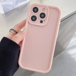 Shockproof Frame Frosted Precise Hole TPU Phone Case, For iPhone 13 Pro Max, For iPhone 13 Pro, For iPhone 13, For iPhone 12, For iPhone 12 Pro Max, For iPhone 12 Pro