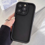 Shockproof Frame Frosted Precise Hole TPU Phone Case, For iPhone 13 Pro Max, For iPhone 13 Pro, For iPhone 13, For iPhone 12, For iPhone 12 Pro Max, For iPhone 12 Pro