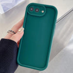 Shockproof Frame Frosted Precise Hole TPU Phone Case, For iPhone 8 Plus / 7 Plus
