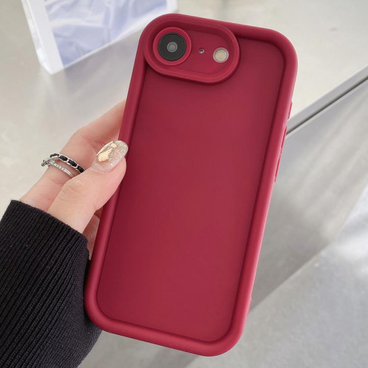 Shockproof Frame Frosted Precise Hole TPU Phone Case, For iPhone 17e / 16e, For iPhone 17 Pro Max, For iPhone 17 Pro, For iPhone 17, For iPhone Air, For iPhone 16 Pro Max