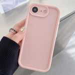 Shockproof Frame Frosted Precise Hole TPU Phone Case, For iPhone 17e / 16e, For iPhone 17 Pro Max, For iPhone 17 Pro, For iPhone 17, For iPhone Air, For iPhone 16 Pro Max