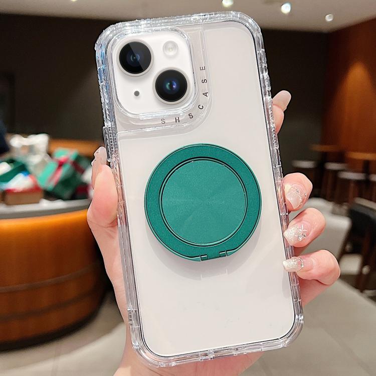 Dreamland Transparent MagSafe Holder Phone Case, For iPhone 15 Plus, For iPhone 15, For iPhone 14 Plus, For iPhone 14, For iPhone 14 Pro, For iPhone 14 Pro Max