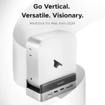 ORICO VSP10 Mini Dock Desktop Storage Expansion Multi-function Holder for Mac Mini 2024, 512GB, 1TB, 2TB, 4TB