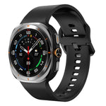 Solid Color Colorful Buckle Silicone Watch Band, For Samsung Galaxy Watch Ultra 47mm / Ultra 2025
