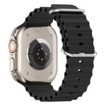 xDfind Ocean Silicone Watch Band, For Apple Watch 46mm / 49mm / 45mm / 44mm, For Apple Watch 42mm / 41mm / 40mm / 38mm