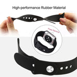 xDfind Solid Color Silicone Sports Watch Band, For Apple Watch 46mm / 49mm / 45mm / 44mm, For Apple Watch 42mm / 41mm / 40mm / 38mm