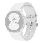 xDfind Solid Color Colorful Buckle Quick Release Silicone Watch Band, For Samsung Galaxy Watch7 / Watch FE 40mm, For Samsung Galaxy Watch6 / Watch6 Classic, For Samsung Galaxy Watch5 / Watch5 Pro, For Samsung Galaxy Watch4 / Watch4 Classic