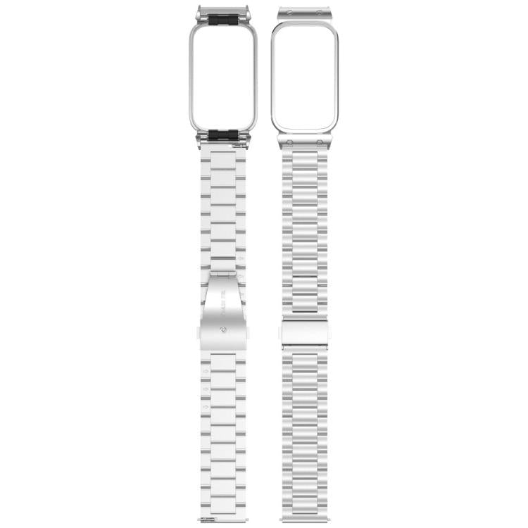 xDfind Watch Frame Integrated Milan Magnetic Metal Watch Band, For Redmi Band 3 / Xiaomi Smart Band 9 Active, For Redmi Band 2 / Xiaomi Smart Band 8 Active