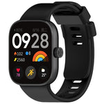 xDfind Solid Color Silicone Sports Watch Band, For Xiaomi Smart Band 10 Pro / 9 Pro / 8 Pro, For Redmi Watch 6 / 5 /  4