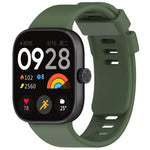 xDfind Solid Color Silicone Sports Watch Band, For Xiaomi Smart Band 10 Pro / 9 Pro / 8 Pro, For Redmi Watch 6 / 5 /  4