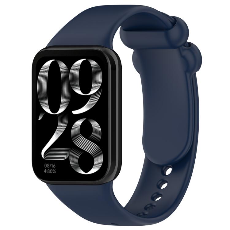 xDfind Solid Color Black Buckle Silicone Watch Band, For Xiaomi Band 10 Pro/9 Pro/Redmi Watch 6/5/4, For Redmi Watch 6 / Watch 5 / Watch 4