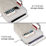 ND00S Felt Sleeve Protective Case Inner Carrying Bag, For 8 inch or Below Tablet, For 10 inch or Below Tablet, For 10.8 inch or Below Tablet