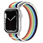 xDfind Dual-Section Loop Nylon Watch Band, For Apple Watch 46mm / 49mm / 45mm / 44mm, For Apple Watch 42mm / 41mm / 40mm / 38mm