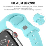 xDfind Butterfly Buckle Silicone Watch Band, For Apple Watch 46mm / 49mm / 45mm / 44mm, For Apple Watch 42mm / 41mm / 40mm / 38mm