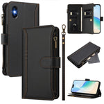 Magnetic Closure 9 Card Slots Zipper Leather Case with Hand Strap, For iPhone 11 Pro Max, For iPhone 11, For iPhone 11 Pro, For iPhone XS / X, For iPhone XR, For iPhone XS Max, For iPhone 8 Plus / 7 Plus