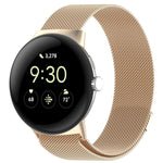xDfind Milanese Metal Magnetic Watch Band, For Google Pixel Watch 5 / 4 / 3 / 2 / 1 41mm, For Google Pixel Watch 5 / 4 / 3 45mm