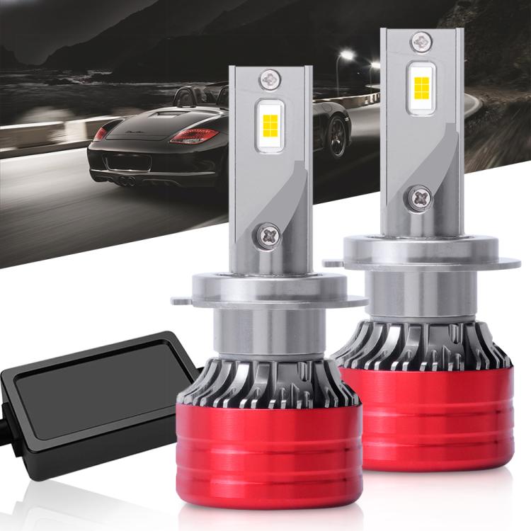 2pcs 25W 2500lm 6000K Car LED Headlight Bulb, 9004, 9005, 9006, 9007, H1, H4, H7, H11