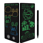 Simple Full Screen LCD Drawing Board Writing Tablet, 6.5+6.0 inch White / Green Writing, 6.5+6.0 inch White / Color Writing, 6.5 inch Black / Green Thin Writing, 6.5 inch Black / Green Writing, 6.5+6.0 inch Black / Green Thin Writing