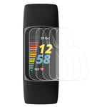 5pcs xDfind Soft Hydrogel Film Full Cover Front Protector, For Fitbit Charge 6, For Fitbit Versa 4, For Fitbit Charge 5, For Fitbit Luxe, For Fitbit Versa 3, For Fitbit Versa 2, For Fitbit Versa