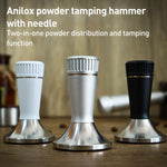 Coffee Powder Pressing Hammer Stainless Steel Cloth Powder, 53.3mm Mesh Texture, 53.3mm Mesh Texture with Needle, 58.3mm Mesh Texture, 58.3mm Mesh Texture with Needle
