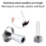 Coffee Powder Pressing Hammer Stainless Steel Cloth Powder, 53.3mm Mesh Texture, 53.3mm Mesh Texture with Needle, 58.3mm Mesh Texture, 58.3mm Mesh Texture with Needle