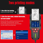 KONNWEI KW700 12V / 24V 2.8 inch Color Screen Car Battery Tester with Printer, KW700