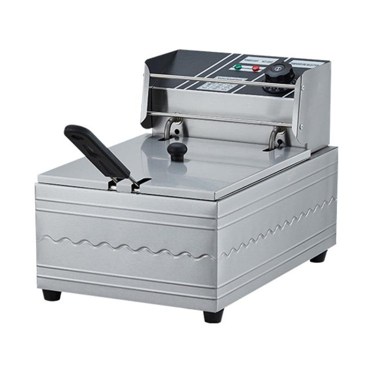 Multifunctional Commercial Stainless Steel Thick Electric Fryer Electric Boiler, Single Cylinder 6L, Single Cylinder 6L+Temperature Limiter, Single Cylinder 6L+Timer, Dual Cylinder 12L, Dual Cylinder 12L+Temperature Limiter, Dual Cylinder 12L+Timer    ...