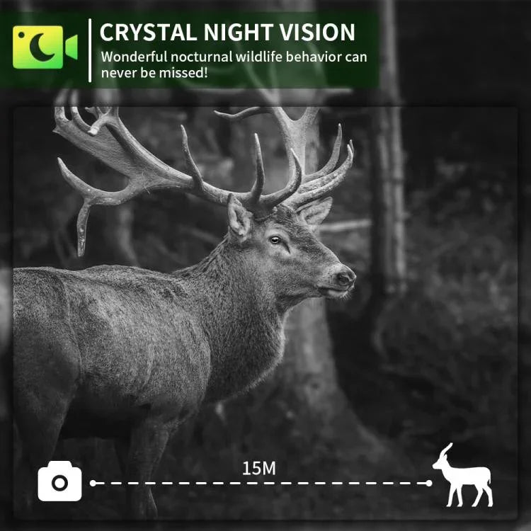 PR802G 4G EU Version 4K HD Night Vision Infrared Motion Detection Hunting Camera, PR802G