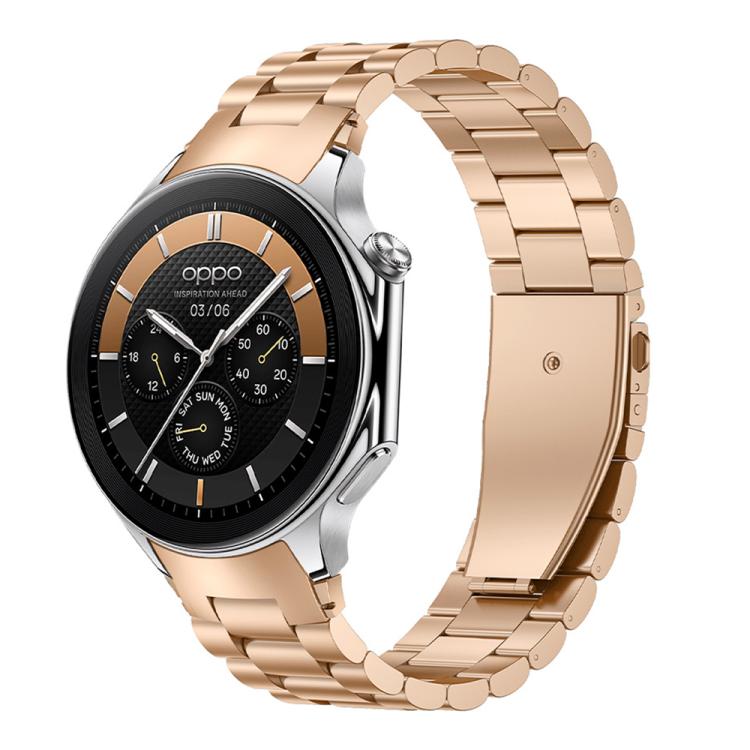 xDfind Three Beads Quick Release Metal Watch Band, For OPPO Watch X2 / X, For OPPO Watch SE / Watch 3