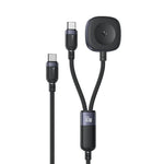 Yesido CA136C 60W USB-C / Type-C to Type-C & iWatch 2 in 1 Charging Cable, CA136C