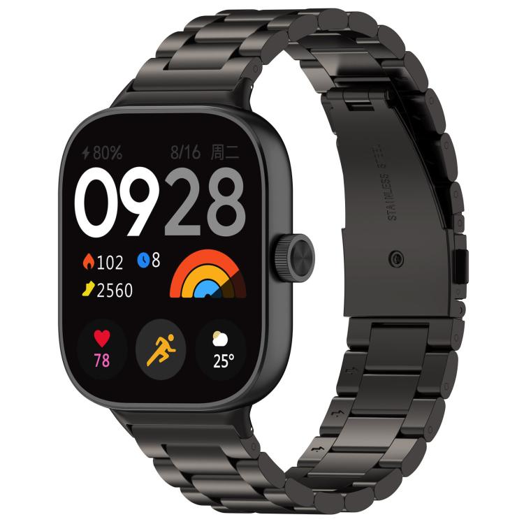 xDfind Three Beads Quick Release Metal Watch Band, For Xiaomi Band 10 Pro / 9 Pro / Redmi Watch 6, For Xiaomi Smart Band 10 / 9 / 8 NFC, For Xiaomi Redmi Watch 3 20mm
