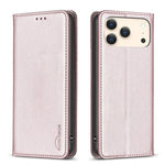 Magnetic Leather Phone Case, For iPhone 17 Pro Max
