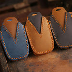 For Toyota Corolla 3-button B111 Crazy Horse Cowhide Car Key Protection Cover, For Toyota Corolla 3-button