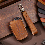 For Toyota North American 3+1-button C013 Crazy Horse Cowhide Car Key Protection Cover, For Toyota North American 3+1-button