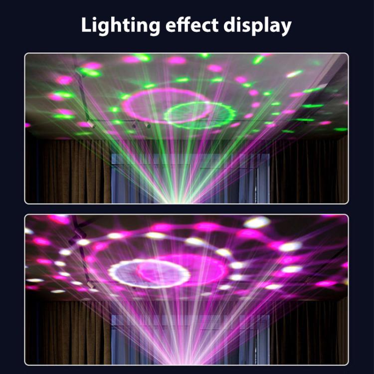Sunflower Magic Ball Light LED RGB Rotating Stage Lamp, Voice Control, Remote Control