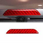 For Tesla Model 3 / Y / S / X Carbon Fiber Car Trunk Logo Decorative Sticker, Car Trunk Logo