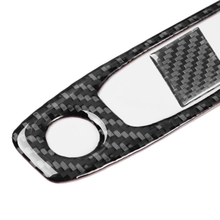 For Tesla Model 3 2019-2022 / Y 2019-2024 2pcs/Set Carbon Fiber Car Reading Light Panel Decorative Sticker, For Tesla Model 3 2019-2022 / Y 2019-2024 Car Reading Light Panel