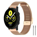 xDfind Buckle Metal Mesh Watch Band, 12mm, 18mm, For Garmin Lily 2 14mm, 20mm, 22mm