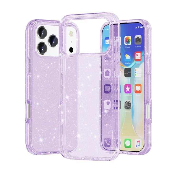 Shockproof Terminator Glitter Powder Phone Case, For iPhone 17 Pro Max, For iPhone 17 Pro, For iPhone 17, For iPhone Air