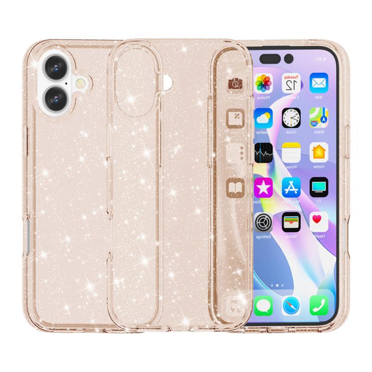 Shockproof Terminator Glitter Powder Phone Case, For iPhone 17 Pro Max, For iPhone 17 Pro, For iPhone 17, For iPhone Air