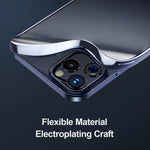 ROCK Shockproof Electroplating TPU Protective Case, For iPhone 12 mini, For iPhone 12 / 12 Pro, For iPhone 12 Pro Max