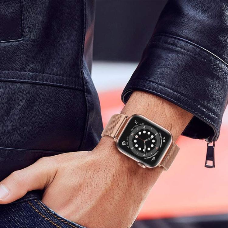 xDfind Milanese Buckle Metal Watch Band, For Apple Watch 42 / 44 / 45 / 46 / 49mm, For Apple Watch 38 / 40 / 41 / S10 42mm