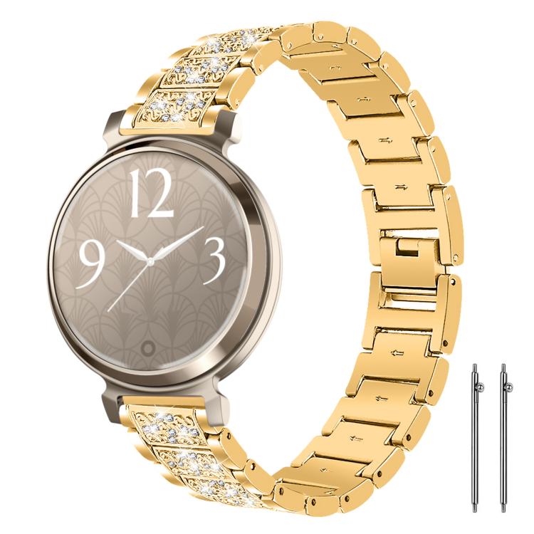 xDfind Diamond Jewelry Steel Watch Band, 22mm For Amazfit GTR 4/3/3 Pro/Bip6/Bip5, 20mm For Amazfit Bip U / Lite / Bip 3 Pro, 20mm For Amazfit GTS4 mini/GTS3/2/2E/GT2 mini, 18mm For Huawei GT5/GT4 41mm / OPPO Watch X2 Mini, 14mm For Garmin Lily 2      ...