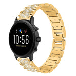 xDfind Diamond Jewelry Steel Watch Band, 22mm For Amazfit GTR 4/3/3 Pro/Bip6/Bip5, 20mm For Amazfit Bip U / Lite / Bip 3 Pro, 20mm For Amazfit GTS4 mini/GTS3/2/2E/GT2 mini, 18mm For Huawei GT5/GT4 41mm / OPPO Watch X2 Mini, 14mm For Garmin Lily 2      ...