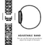 xDfind Diamond Jewelry Steel Watch Band, 22mm For Amazfit GTR 4/3/3 Pro/Bip6/Bip5, 20mm For Amazfit Bip U / Lite / Bip 3 Pro, 20mm For Amazfit GTS4 mini/GTS3/2/2E/GT2 mini, 18mm For Huawei GT5/GT4 41mm / OPPO Watch X2 Mini, 14mm For Garmin Lily 2      ...