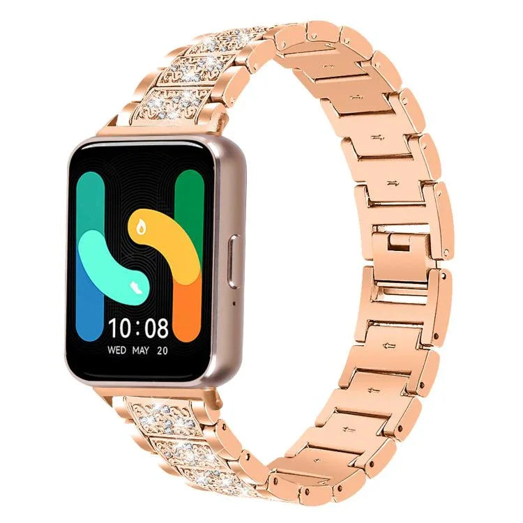 xDfind Diamond Jewelry Stainless Steel Watch Band, For Samsung Galaxy Watch Ultra / Ultra 2025, For Samsung Galaxy Watch8 / Watch8 Classic, For Samsung Galaxy Watch7 / FE / 6 / 5 / 4, For Samsung Galaxy Fit3
